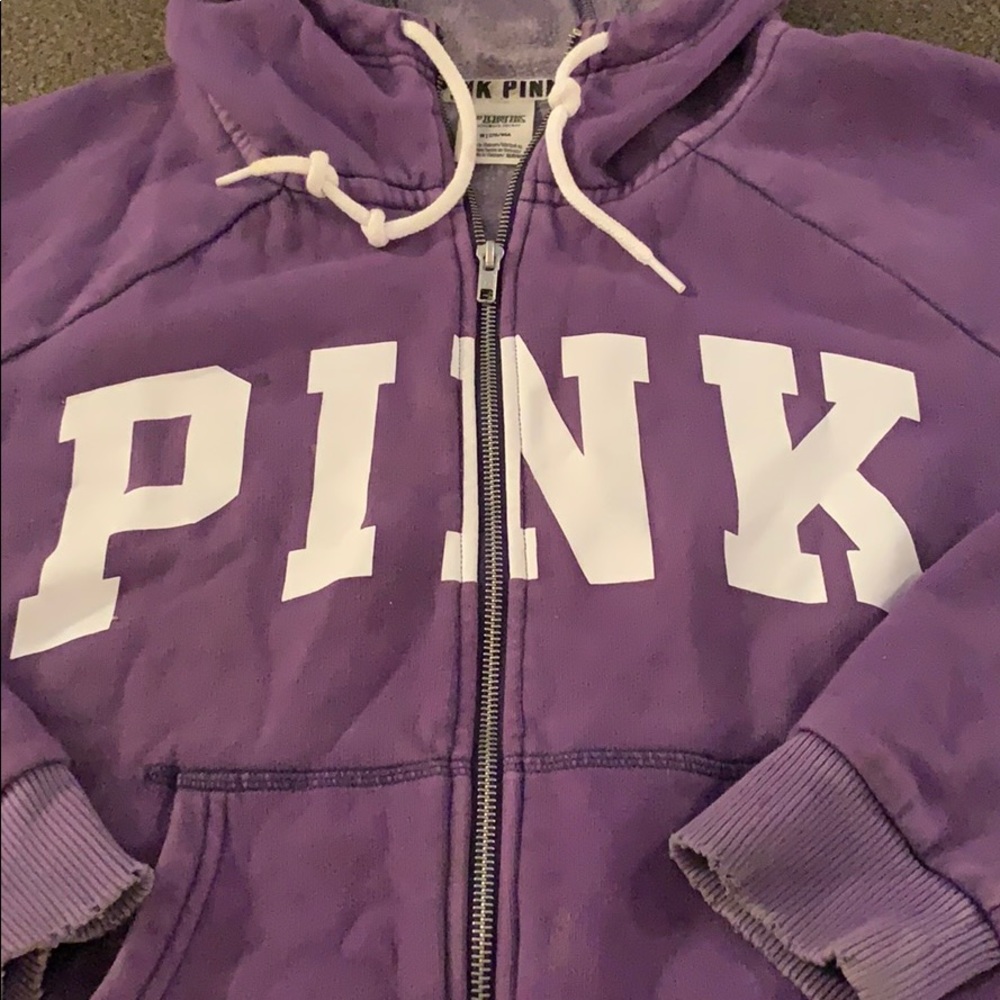Pink hoodie
